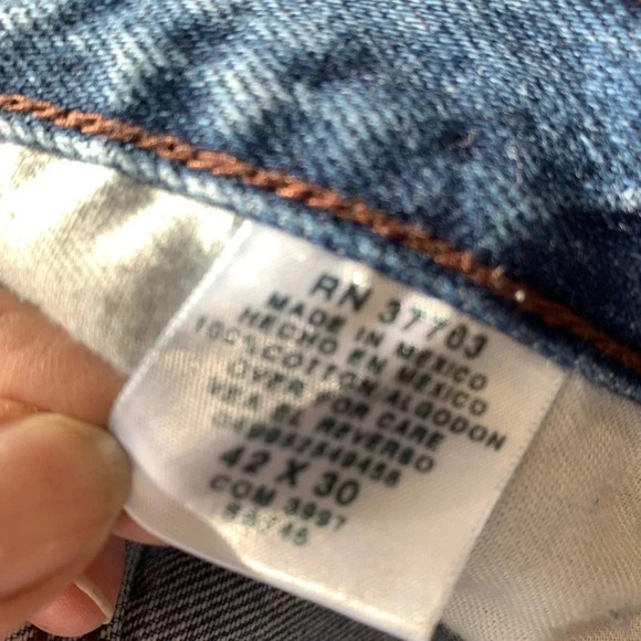 Perry Ellis Jeans 42/30 Medium Wash N 30 - Picture 5 of 7